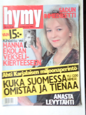Hymy lehti Nro 4/1992 (16.10)