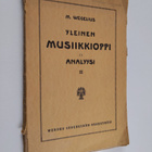 Martin Wegelius : Yleinen musiikkioppi ja analyysi 2 - pikkukuva 1