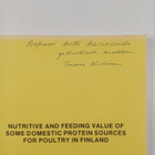 Tuomo Kiiskinen : Nutritive and Feeding Value of Some Dom... - pikkukuva 2