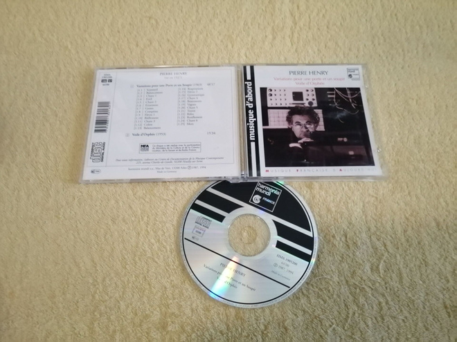 PIERRE HENRY - Variations Pour Une Porte Et Un Soupir CD