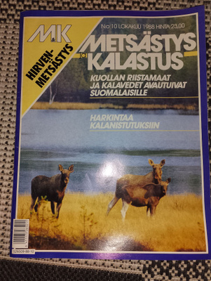 Metsästys ja kalastus 10/1988