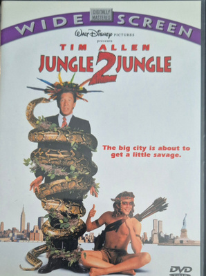 Viidakosta toiseen -Jungle 2 Jungle (1997) -DVD