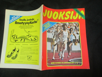 JUOKSIJA 3 / 1977 ( hieno hyväkuntoinen lehti !!