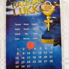 RAUMAN LUKKO PELTINEN IKIKALENTERI UUSI - pikkukuva 1