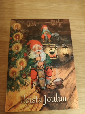 Joulu kortti,kulkematon.