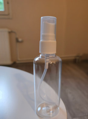 100 ml PET suihkepullot – uudet – alk. 50 kpl