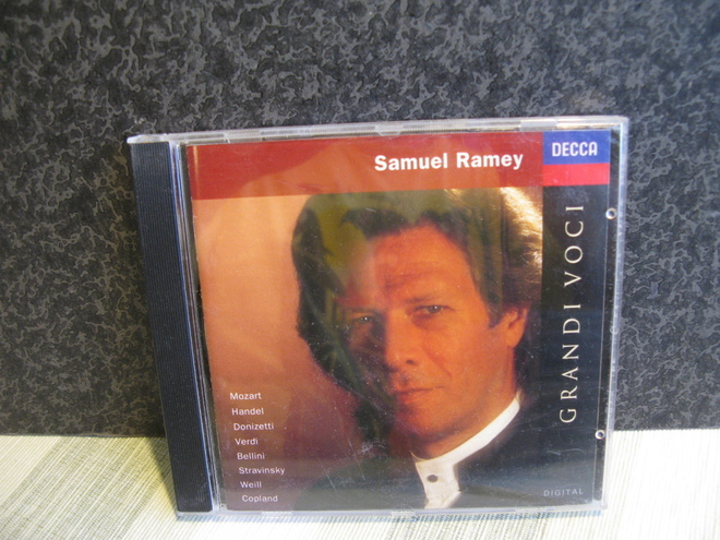Samuel Ramey:Grandi voci-Mozart,Handel,Donizetti ym. cd