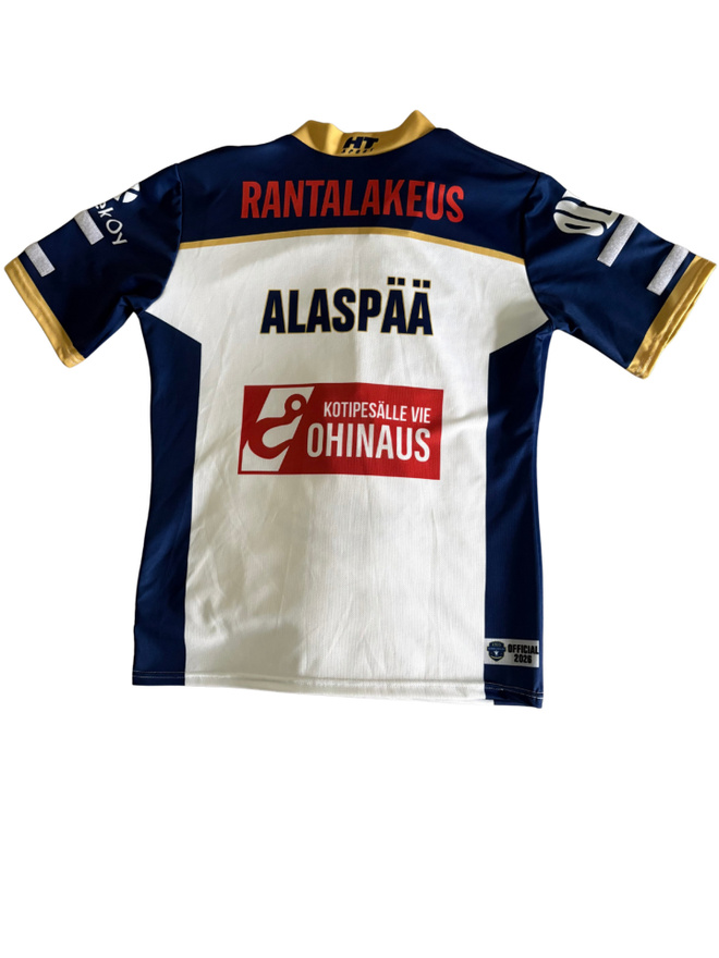 Tino Alaspää Game Worn-paita kaudelta 2026