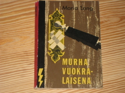 Lang, Maria: Murha vuokralaisena 1.p nid. v. 1960 Salama 84