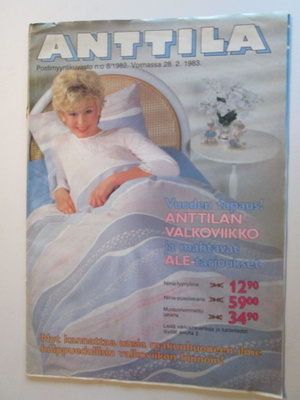 ANTTILAN POSTIMYYNTIKUVASTO 8 / 1982
