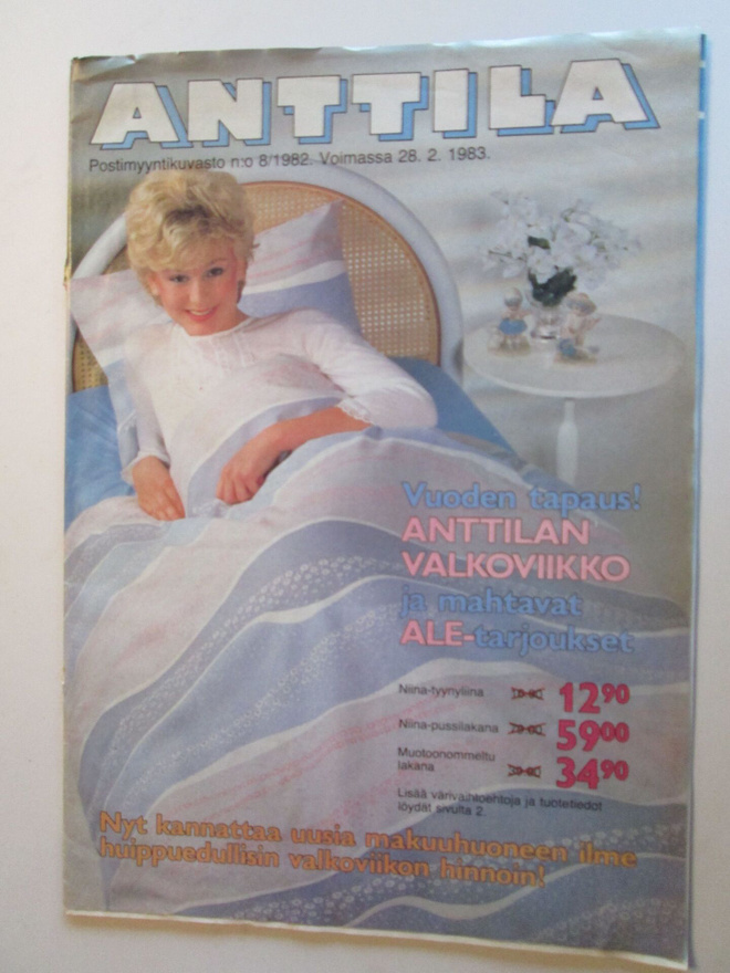 ANTTILAN POSTIMYYNTIKUVASTO 8 / 1982