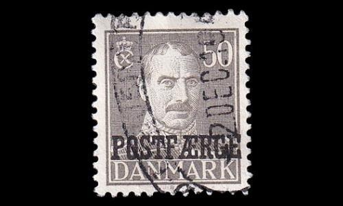 Tanska PF_30 o Christian X 50 öre (1945)
