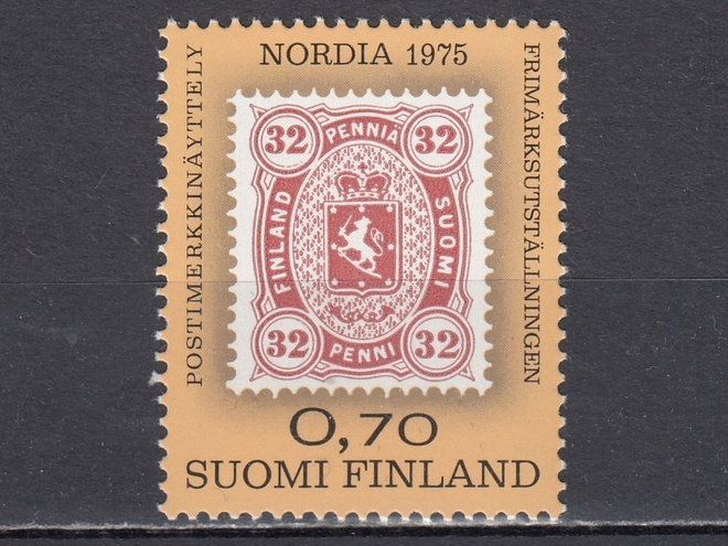 1975 Lape 762 NORDIA 1975 - Postimerkkinäyttely **