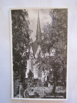VANHA Postikortti Pori 1950-l Alkup.Mallikappale