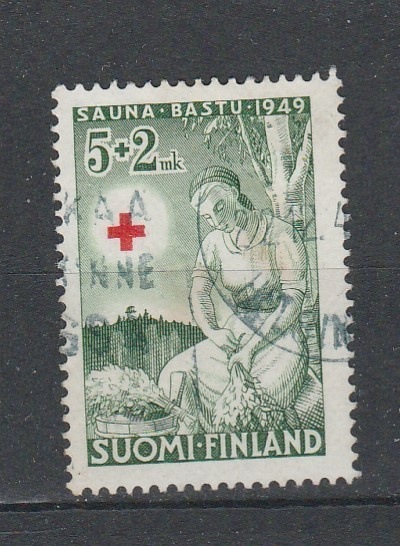 Suomi 1949, PR merkki 5mk+2mk,  , leimattu