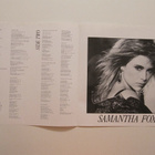 Samantha Fox - Samantha Fox Japanilainen LP  OBI - pikkukuva 4