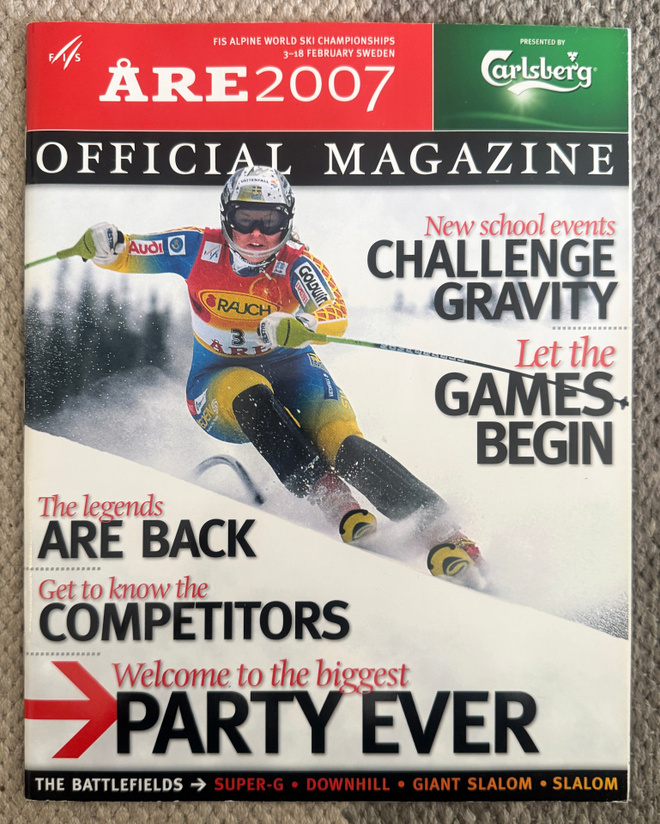 ÅRE 2007 OFFICIAL MAGAZINE - ALPIN MM 2007