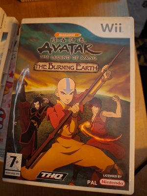 Wii Avatar The Legend of Aang The Burning Earth CIB