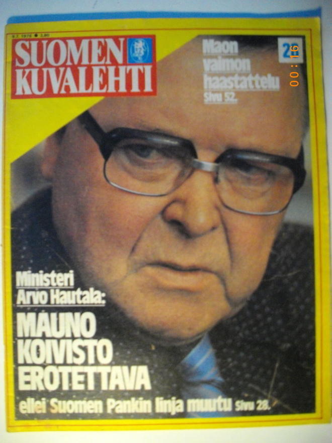 Suomen Kuvalehti Nro 28/1976 (16.3)