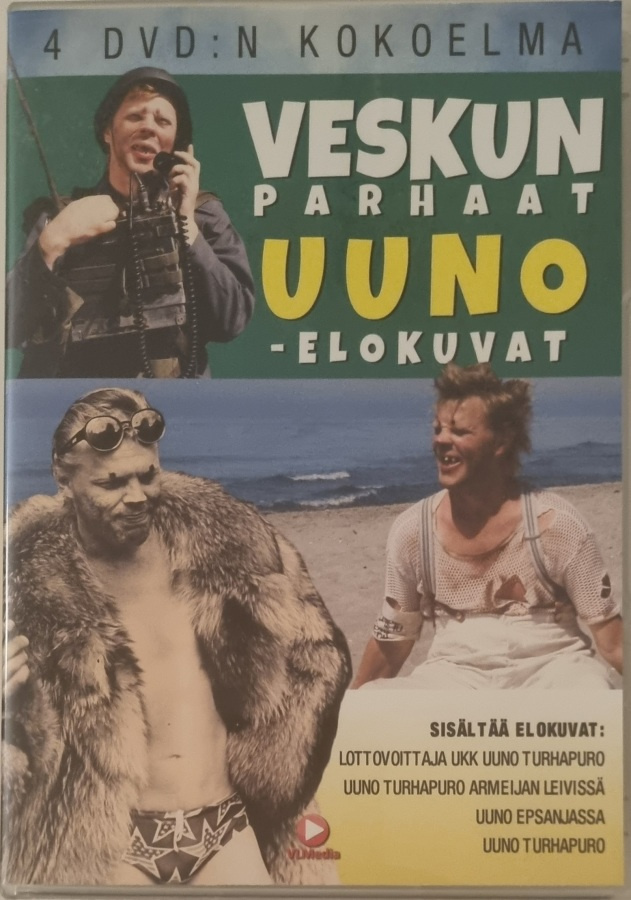 VESKUN PARHAAT UUNO-ELOKUVAT DVD (4 DISC)