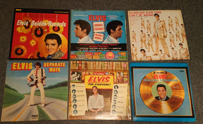 Elvis LP-levyt nippuna