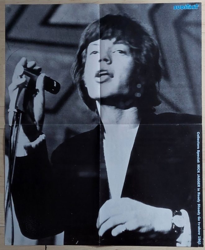 Mick Jagger / The Rolling Stones : 1965 Ready St... Juliste