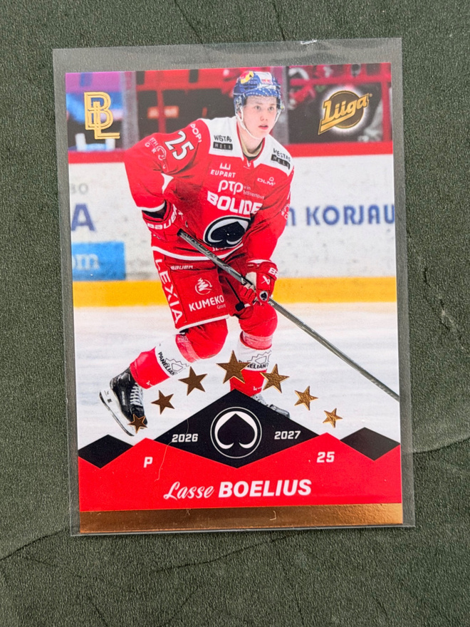 LASSE BOELIUS ÄSSÄT BLUELINE GOLD /100