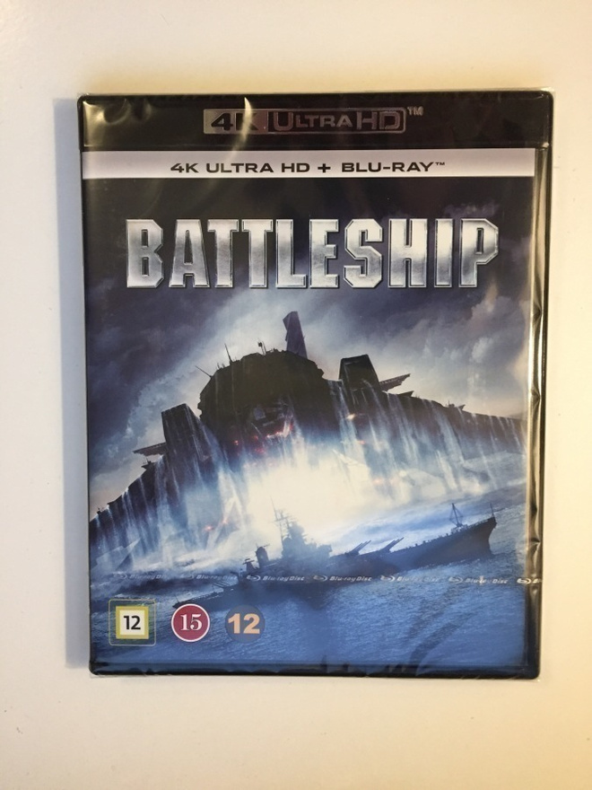Battleship (4K Ultra HD + Blu-ray) Liam Neeson (2012) UUSI