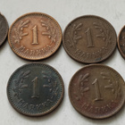 1 mk v. -42,-43,-51, 3 eri v, 6 kol. circ - pikkukuva 1