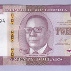 Liberia 20 Dollars v.2022 UNC P-New Desing - pikkukuva 1