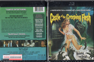 castle of the creeping flesh (24 801) UUSI -US- BLU-RAY