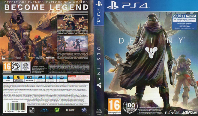 destiny	(31 311)	k		PS4					first person shooter