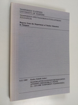 Matemaattis-luonnontieteellisten aineiden didaktiikan päi...