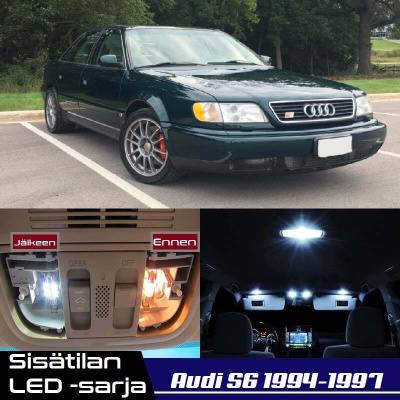 Audi S6 (C4) Sisätilan LED-sarja 9-osainen
