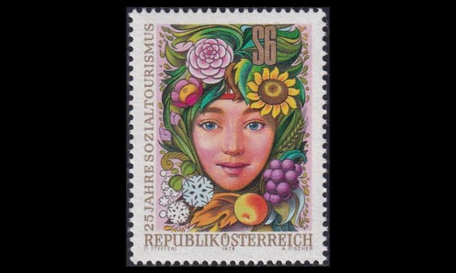 Itävalta 1577 ** Sosiaalinen matkailu 25v (1978)