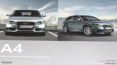 2011 Audi A4 PRESTIGE esite - 126 sivua - suom