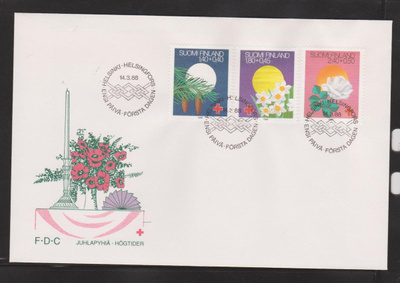 FDC 1988 Punainen Risti ( PR )
