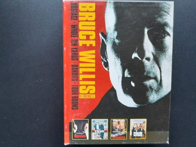DVD: Bruce Willis Collection 4xDVD Boksi (1995-2005)