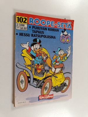 Walt Disney : Roope-Setä N:o 102 2/1988