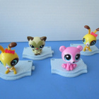 Littlest Pet Shop mäkkärifiguurit, 4 kpl - pikkukuva 2