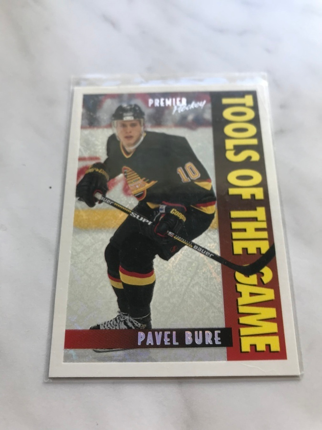 1995-96 Topps Premier Tools Of The Game Efects Pavel Bure