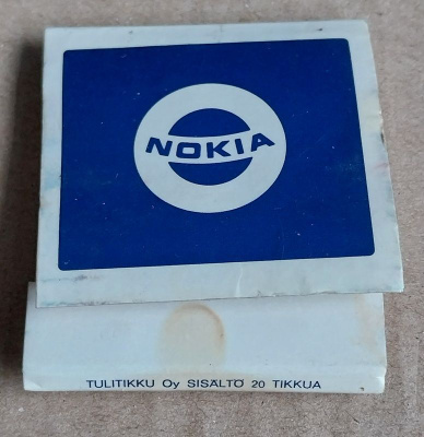 NOKIA mainos tulitikut