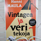 Vintagea ja veritekoja ennakkokappale - Hanni Maula - pikkukuva 1