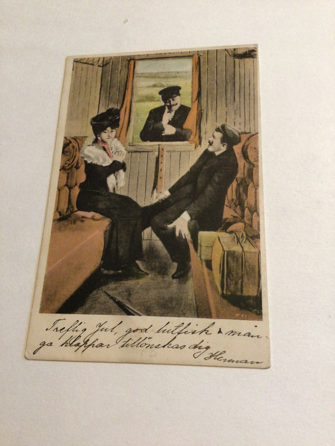 Junassa  kulkenut 1904