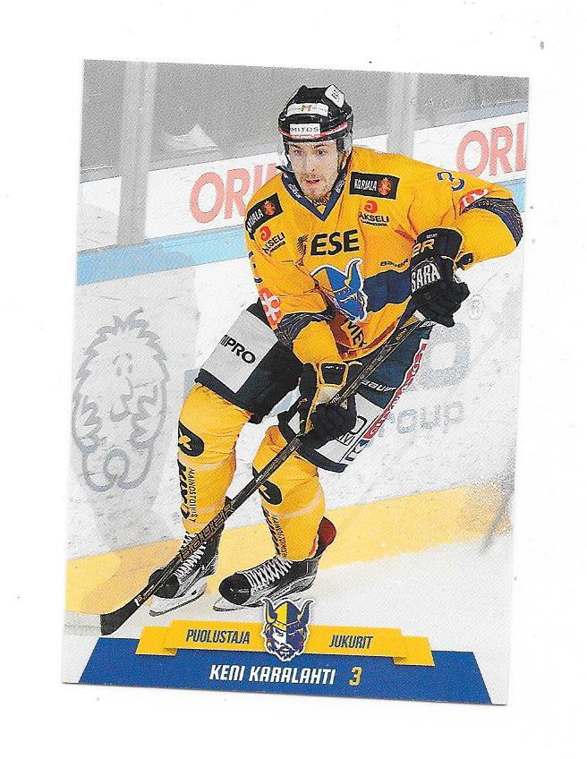 2017-18 CardSet #38 Keni Karalahti Jukurit