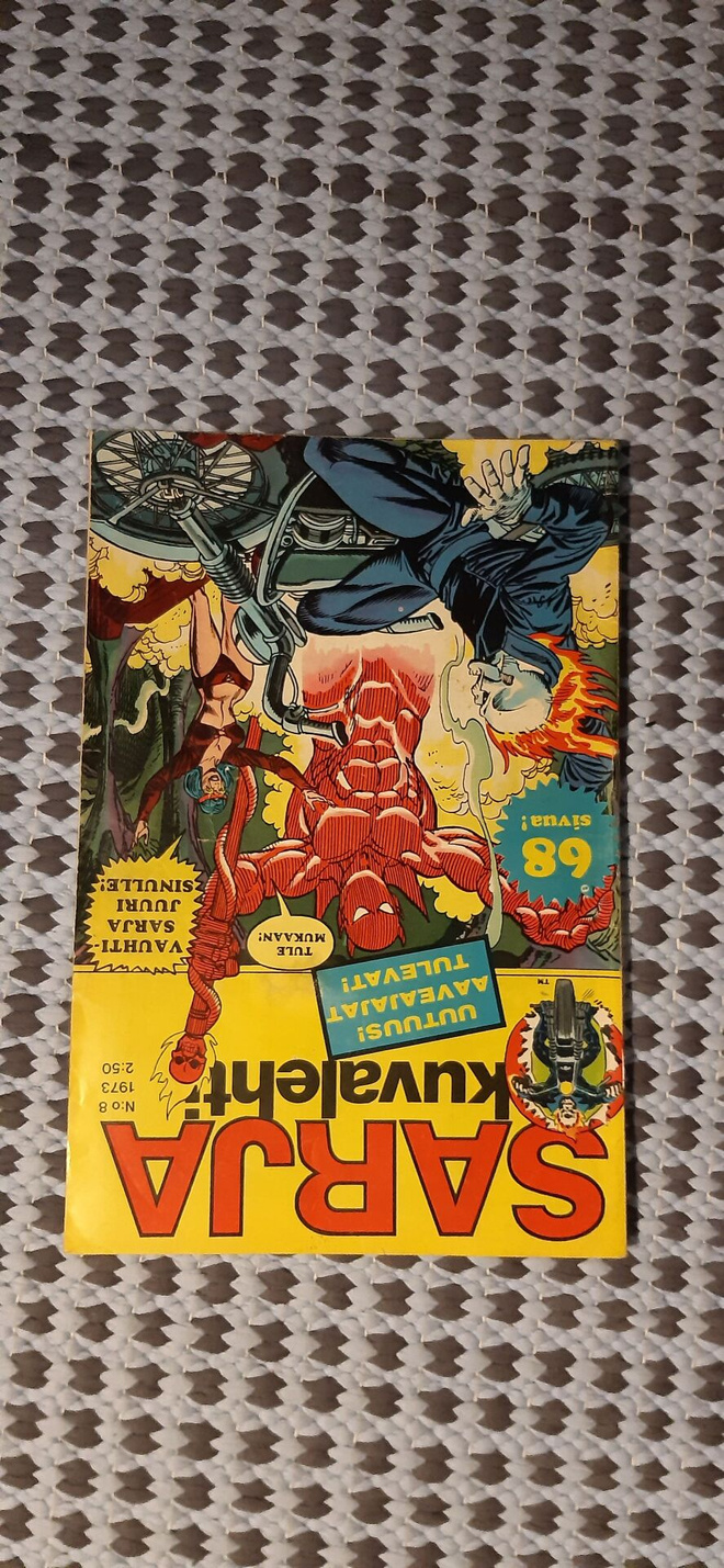Sarjakuvalehti 8/1973 AAVEAJAJA! HIENO!