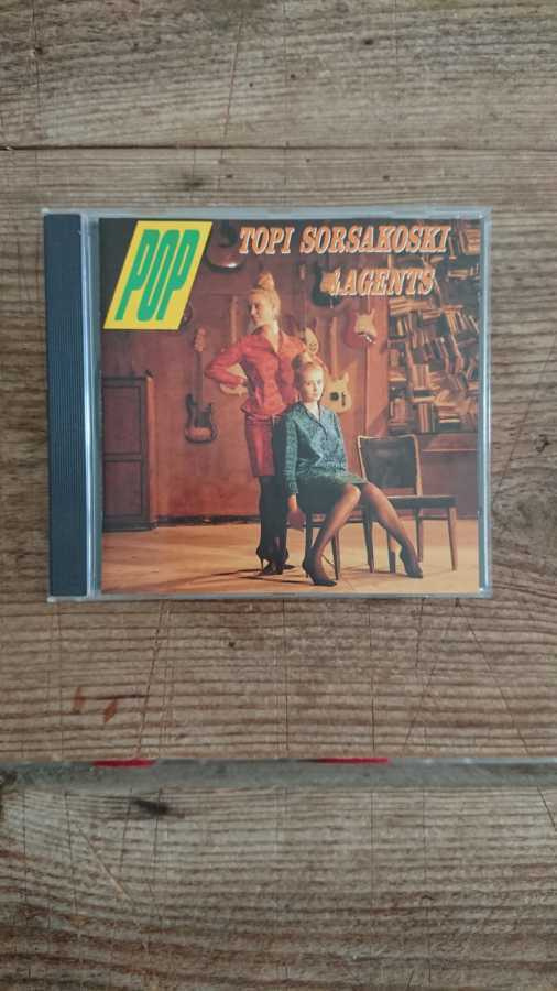 TOPI SORSAKOSKI & AGENTS - Pop CD FIN -88