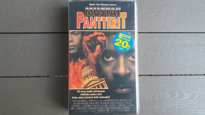 VHS: Mustat Pantterit / Panther (O: Mario Van Peebless 1995)