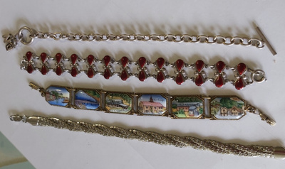 Vintage rannekorut 4kpl