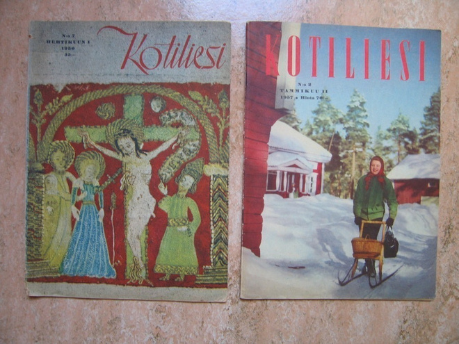 Kotiliesi N:o 7 1950 ja N:o 2 1957